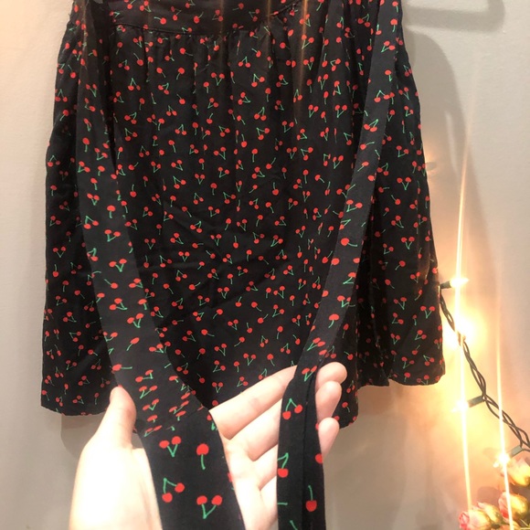 SOLD — Black Cherry Mini Skirt - Picture 4 of 8